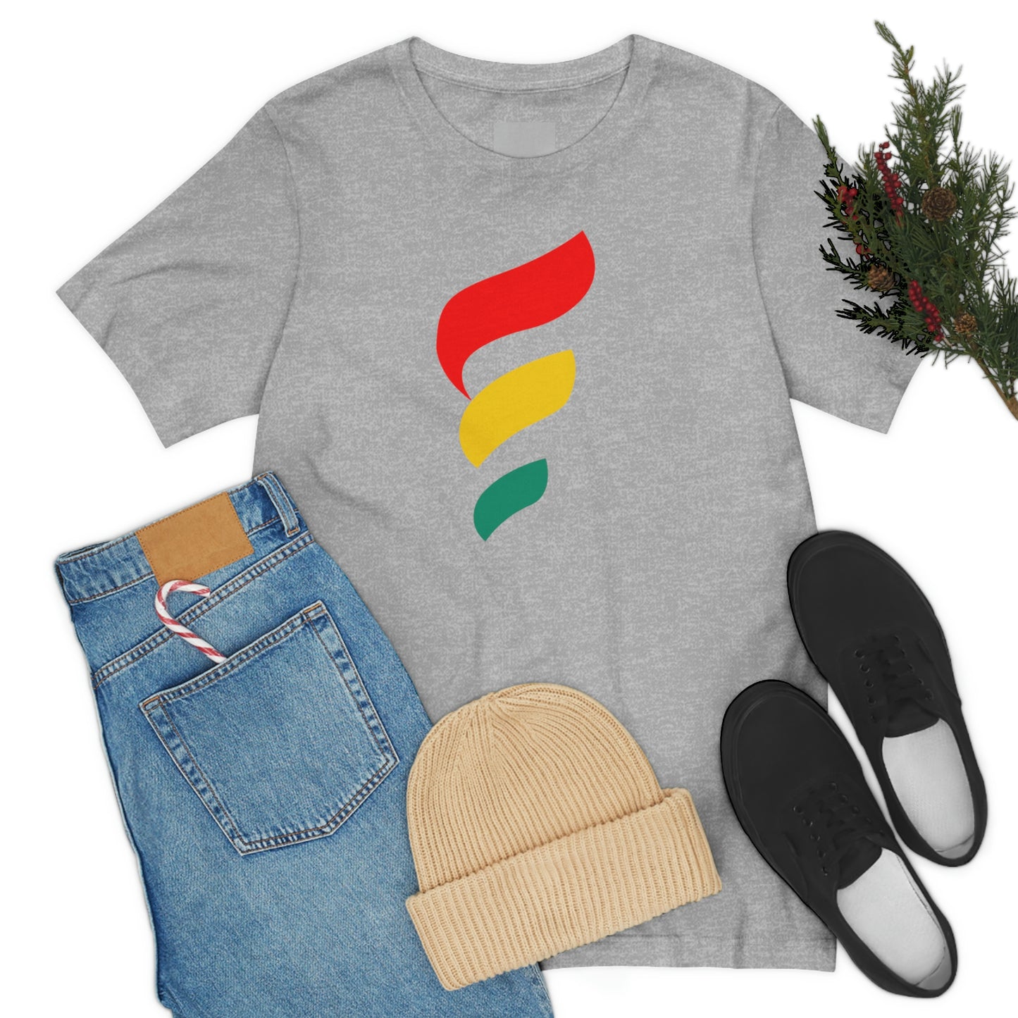 Rasta Inspiration design Short Sleeve Tee