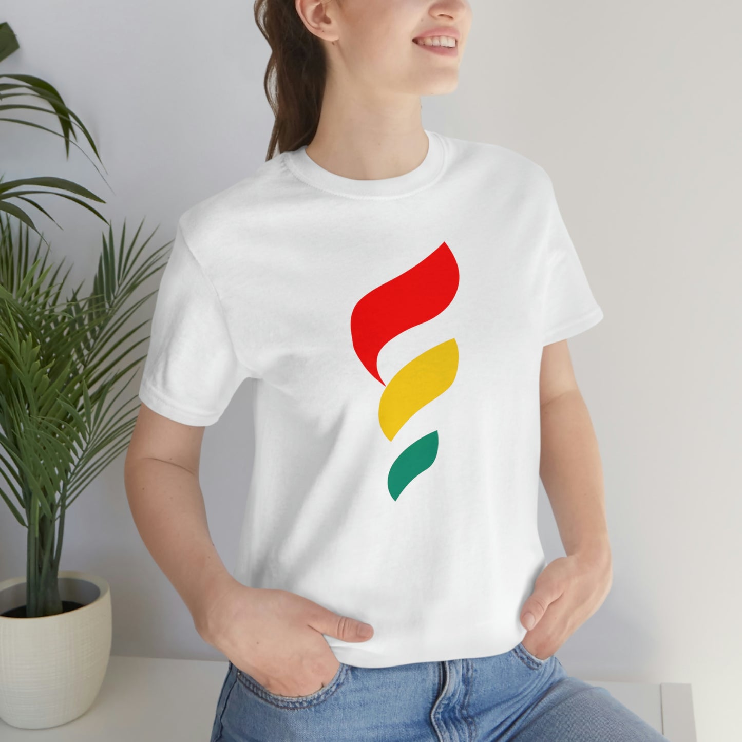 Rasta Inspiration design Short Sleeve Tee