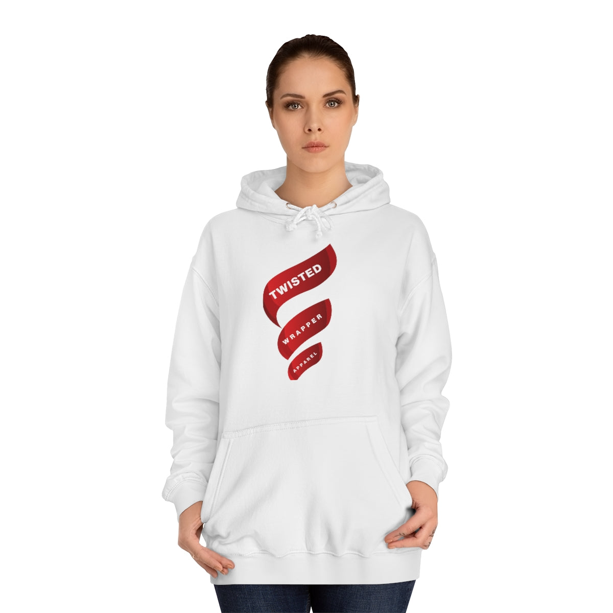 Unisex College Hoodie - TwistedWrapper