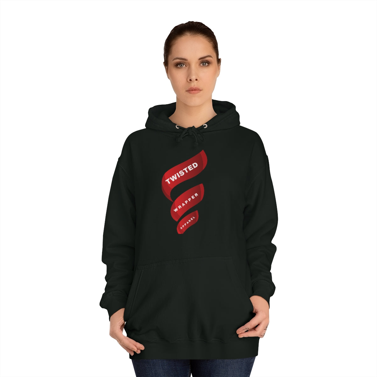 Unisex College Hoodie - TwistedWrapper