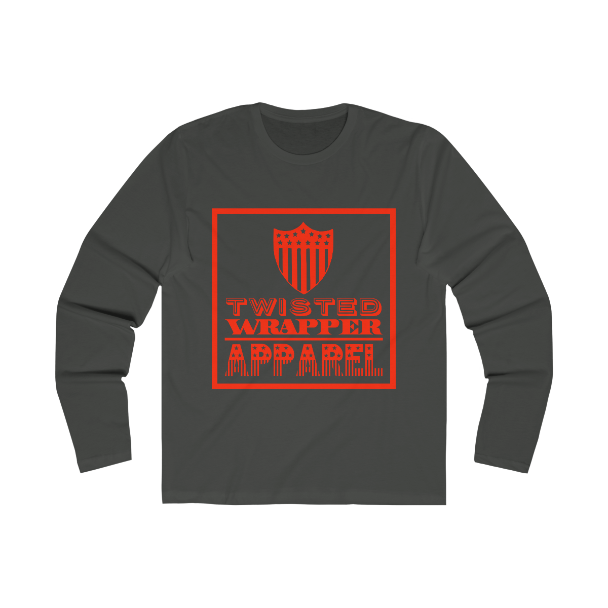 Men's Long Sleeve Crew Tee - TwistedWrapper