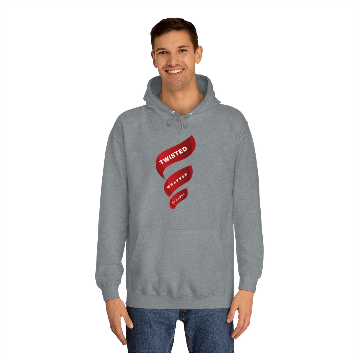 Unisex College Hoodie - TwistedWrapper