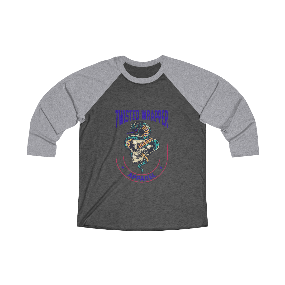 Unisex Tri-Blend 3 Raglan Tee - TwistedWrapper