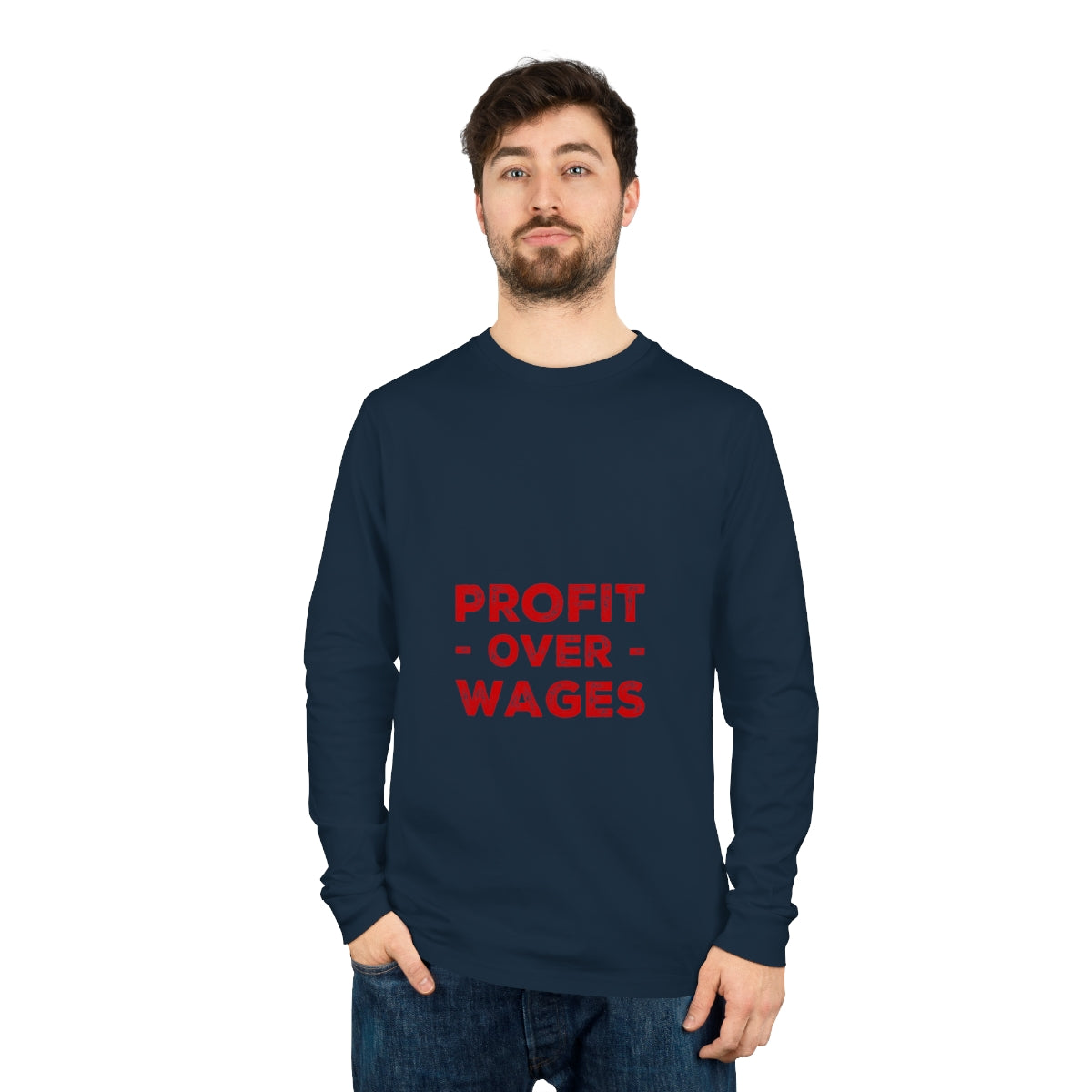 Unisex Shifts Dry Organic Long Sleeve Tee - TwistedWrapper