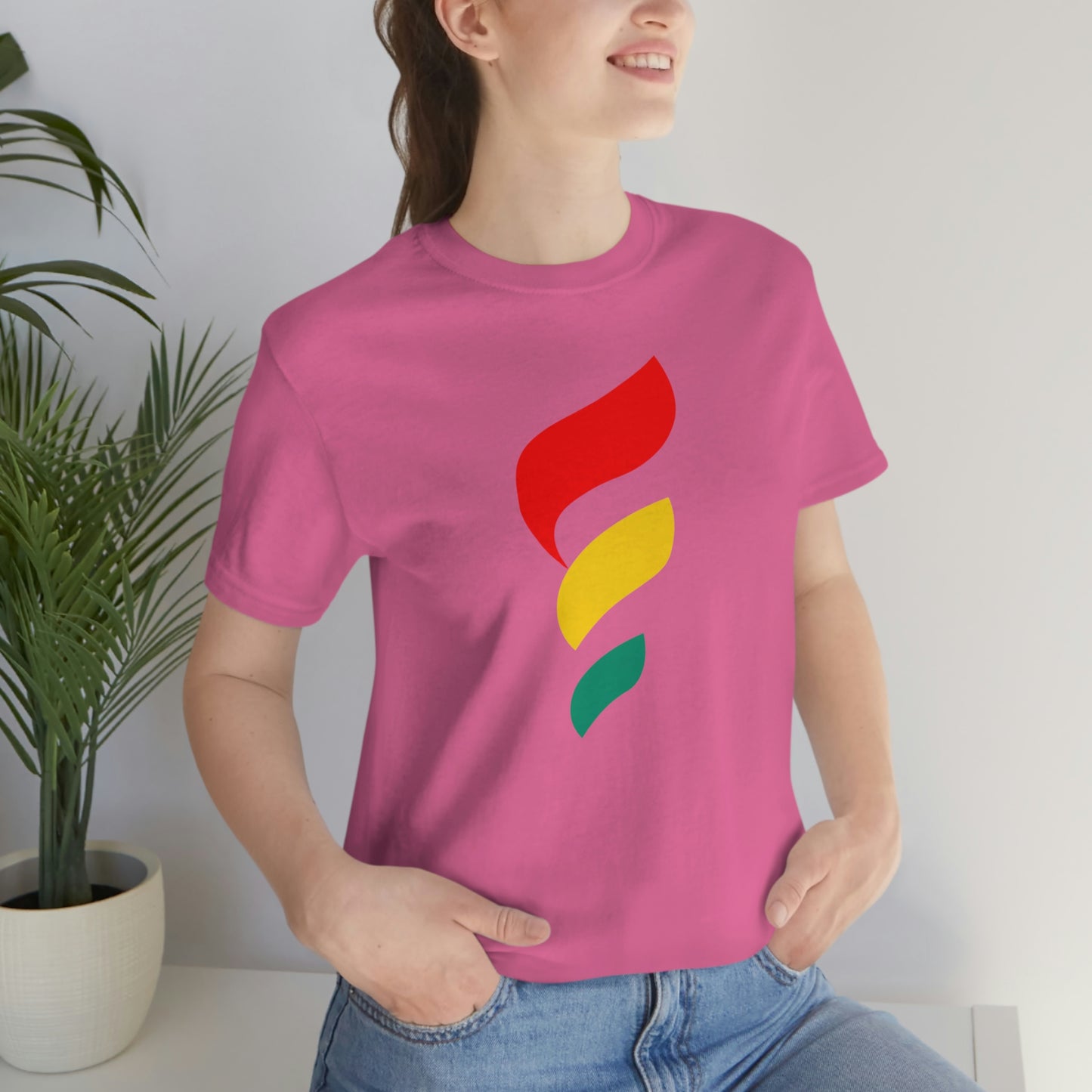 Rasta Inspiration design Short Sleeve Tee