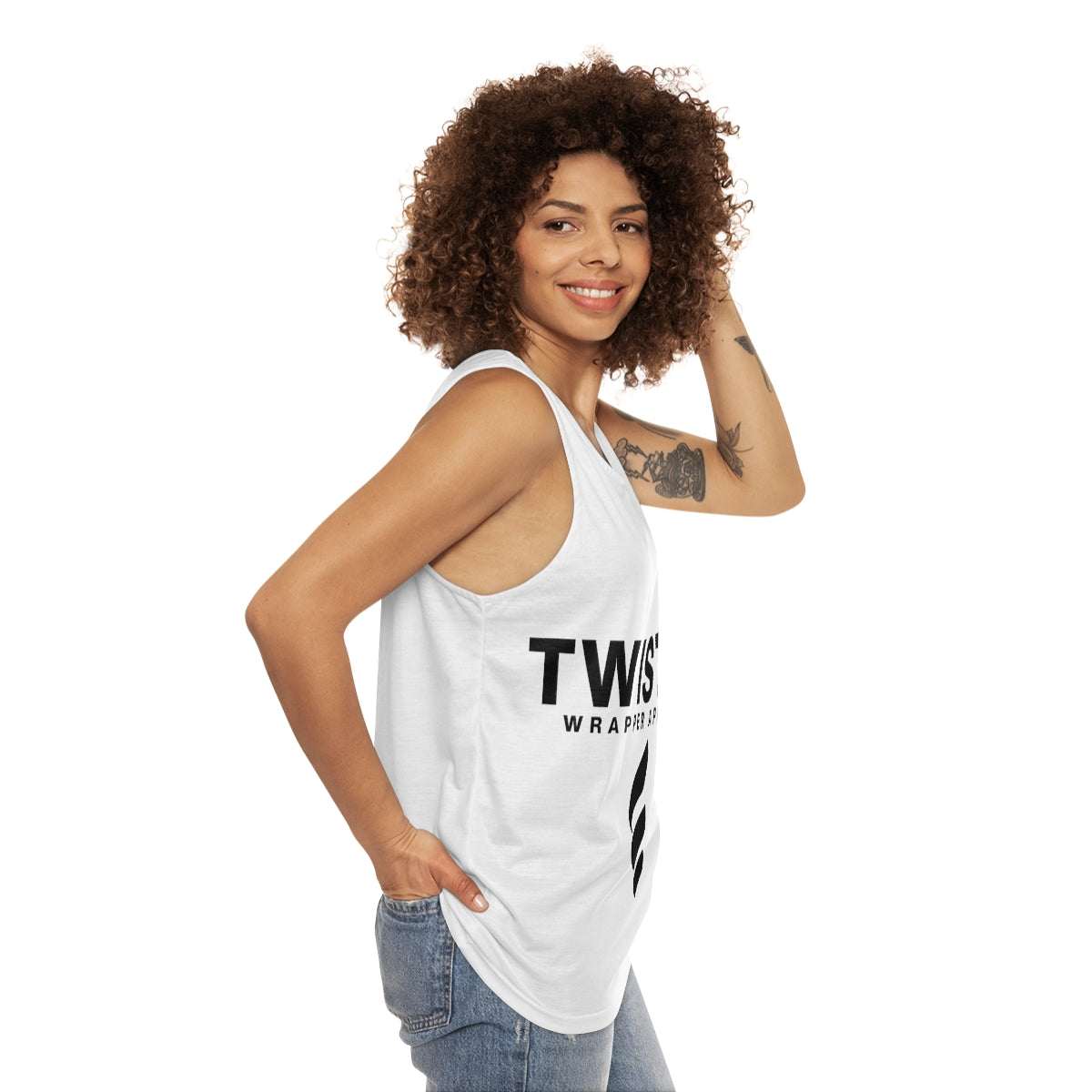 Unisex Tank Top (AOP) - TwistedWrapper