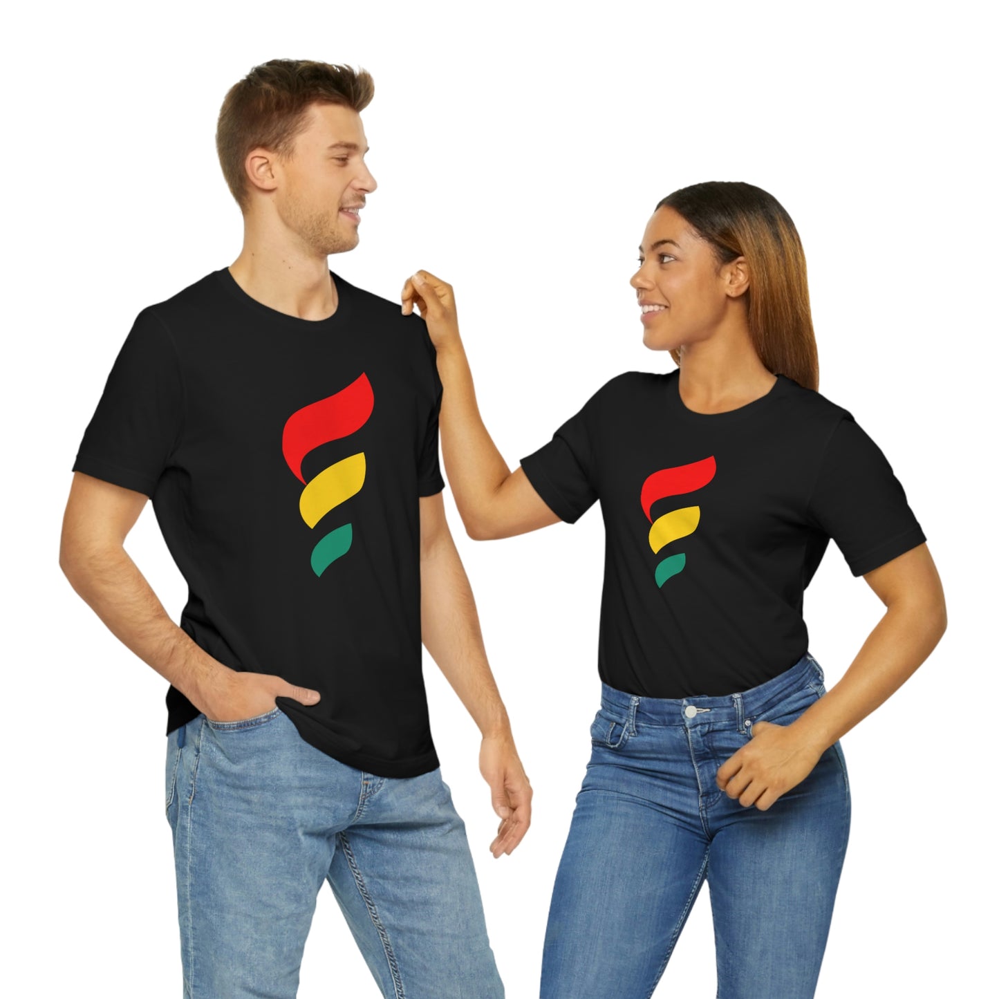 Rasta Inspiration design Short Sleeve Tee