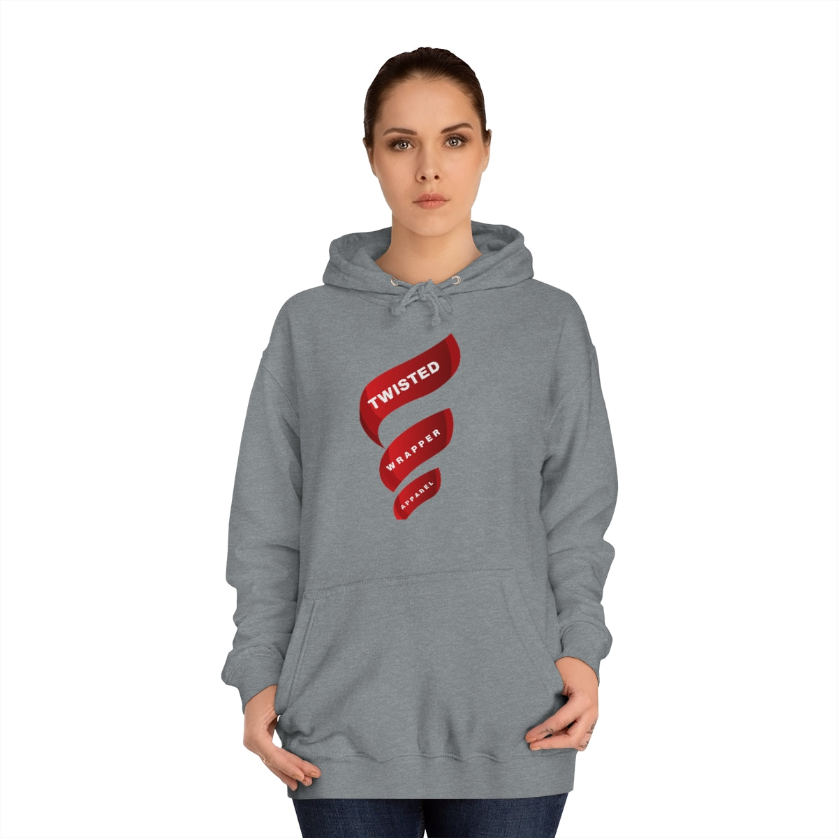 Unisex College Hoodie - TwistedWrapper