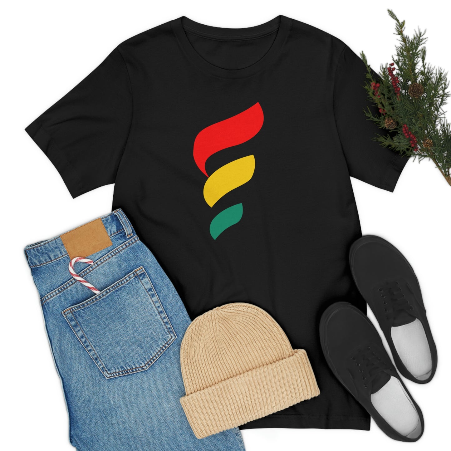 Rasta Inspiration design Short Sleeve Tee