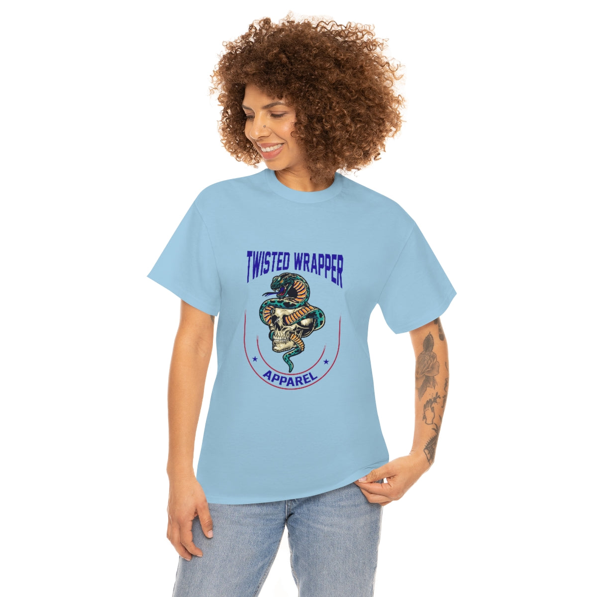 Unisex Heavy Cotton Tee - TwistedWrapper