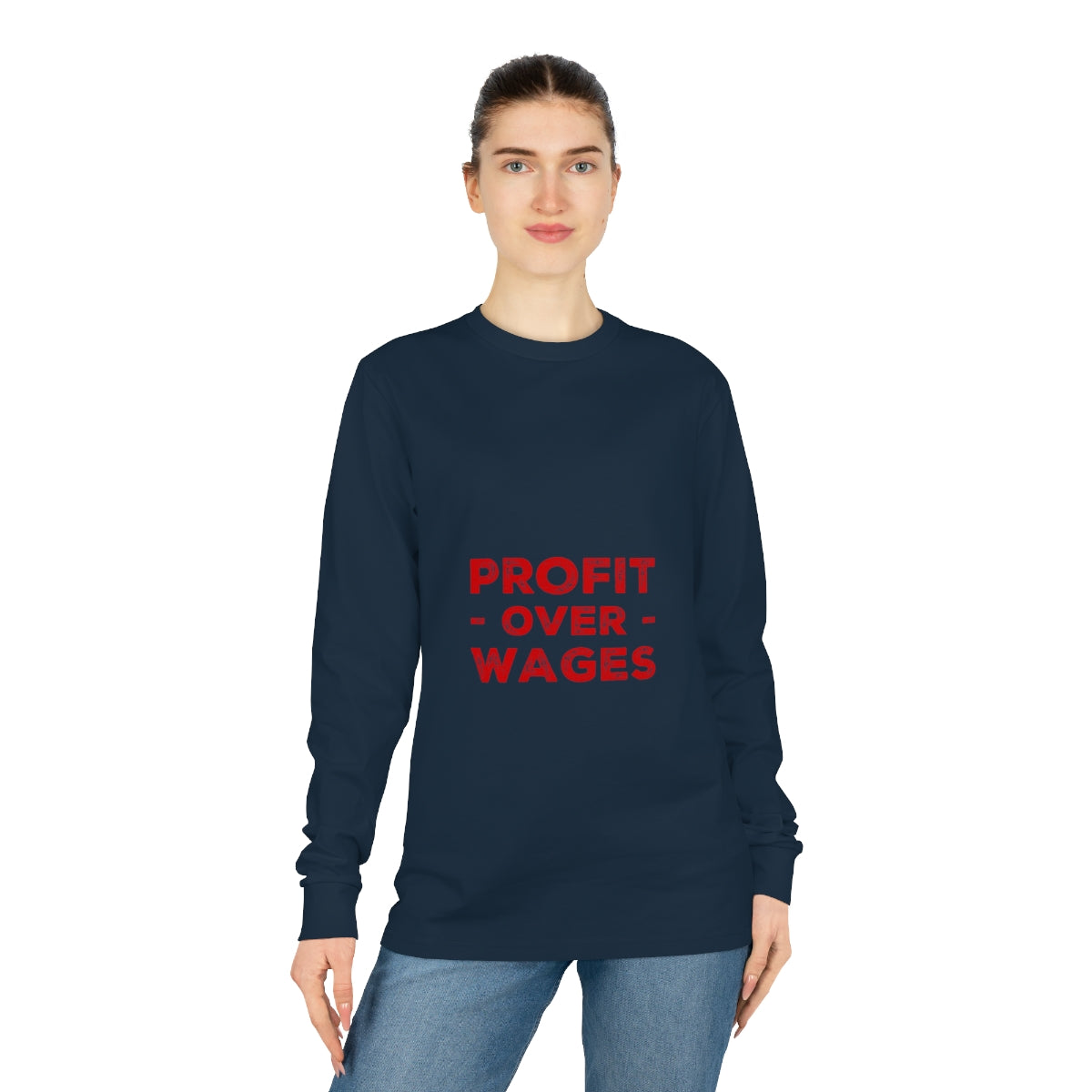 Unisex Shifts Dry Organic Long Sleeve Tee - TwistedWrapper