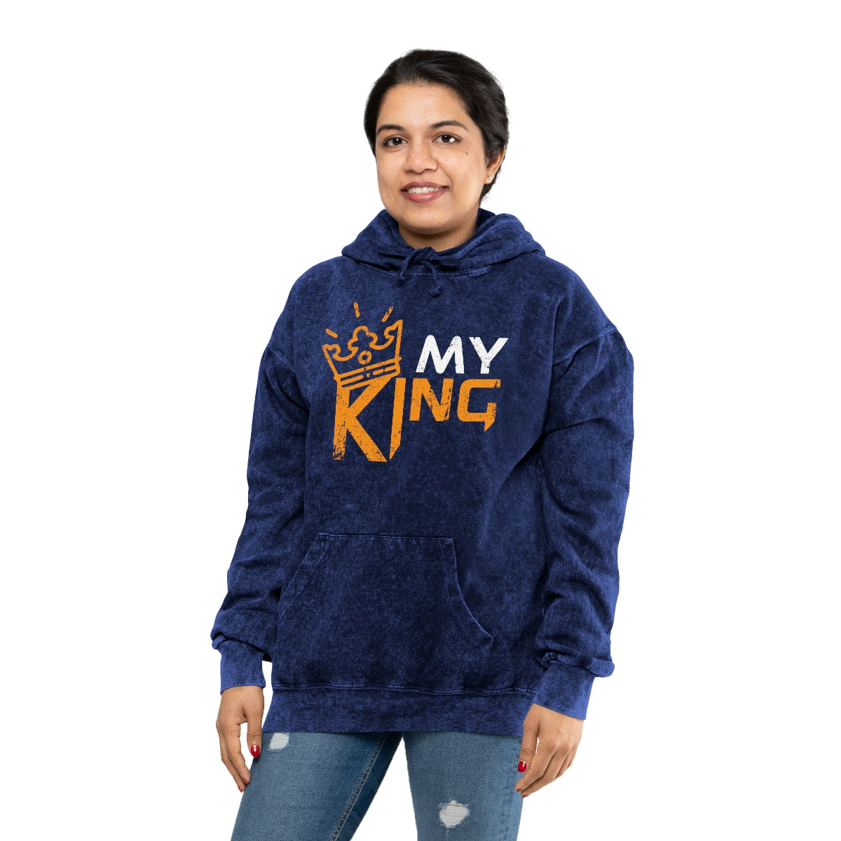 Unisex Mineral Wash Hoodie - TwistedWrapper