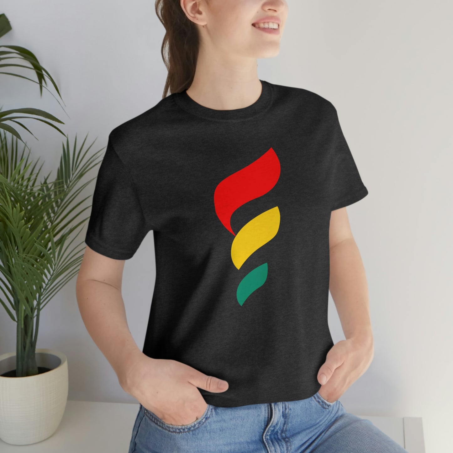 Rasta Inspiration design Short Sleeve Tee