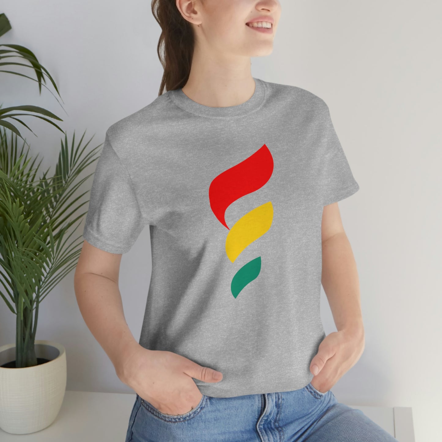Rasta Inspiration design Short Sleeve Tee