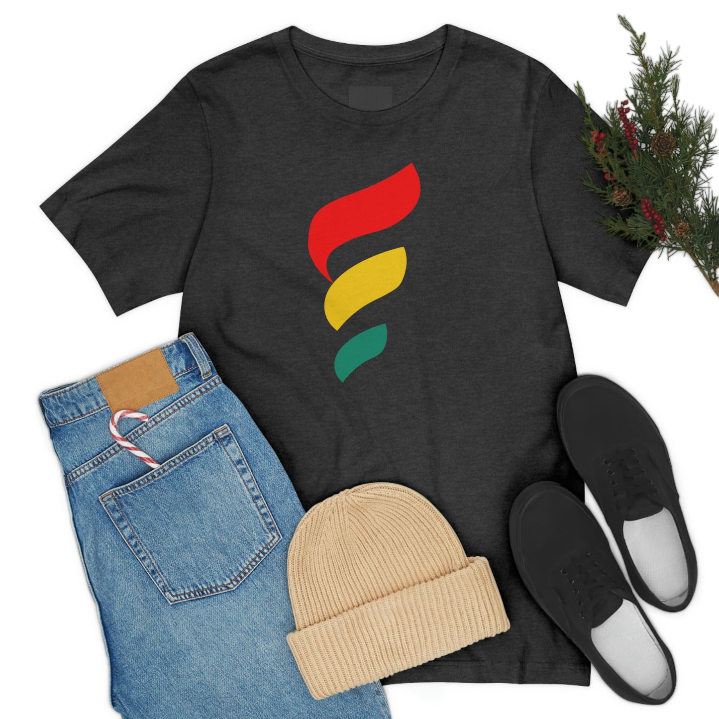Rasta Inspiration design Short Sleeve Tee