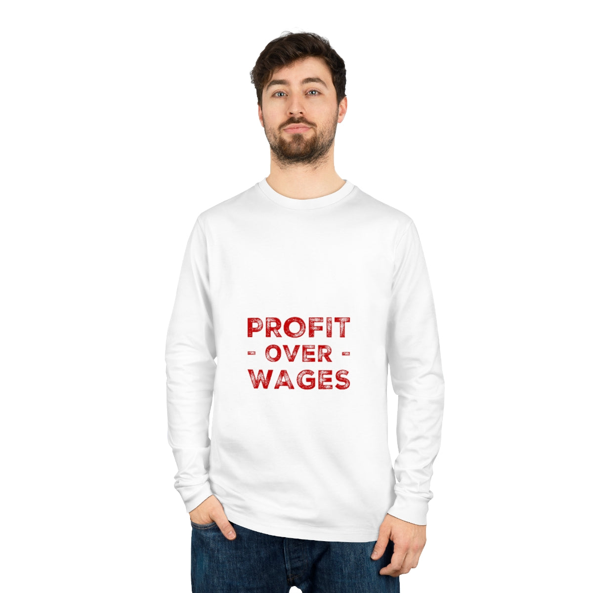 Unisex Shifts Dry Organic Long Sleeve Tee - TwistedWrapper