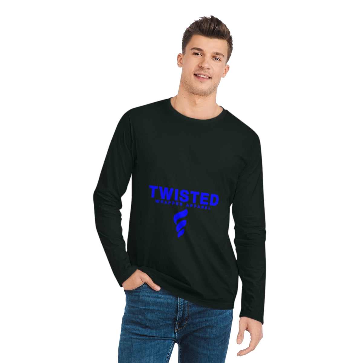 Men's Organic Sparker Long Sleeve Shirt - TwistedWrapper