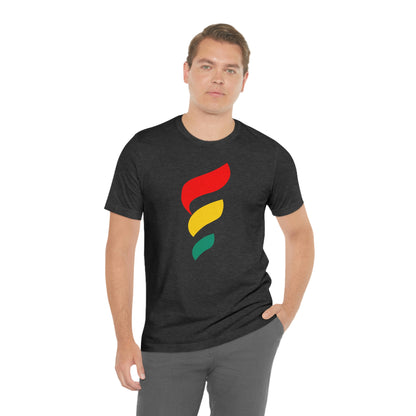 Rasta Inspiration design Short Sleeve Tee