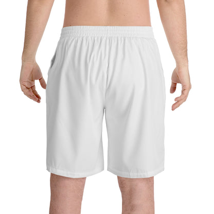 Men's Elastic Beach Shorts (AOP) - TwistedWrapper