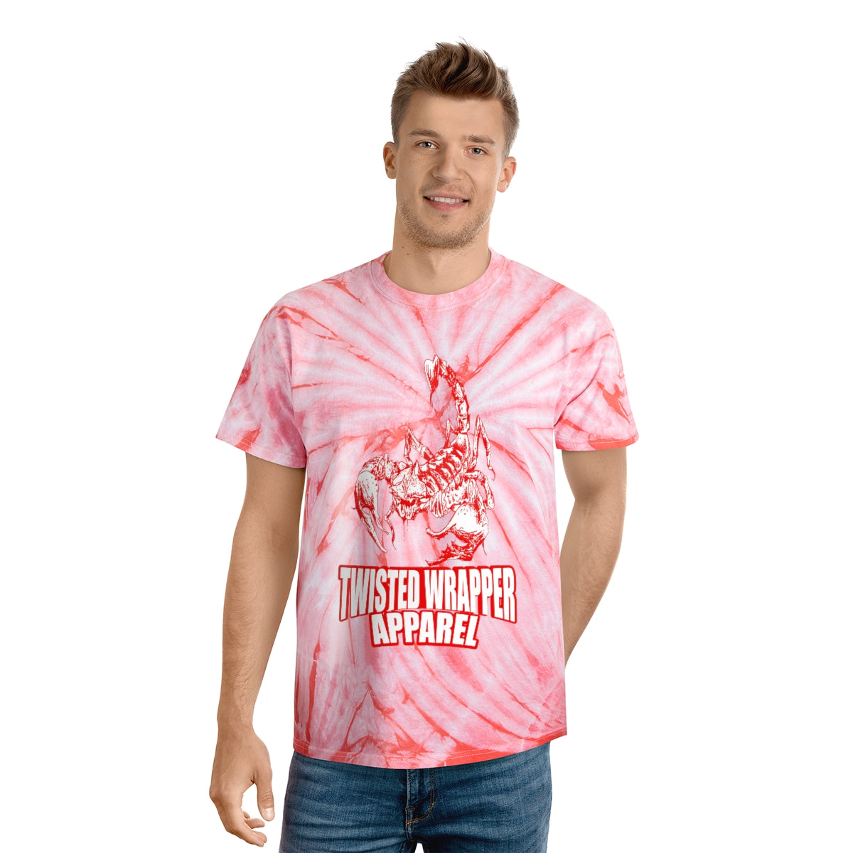 Tie-Dye Tee, Cyclone - TwistedWrapper