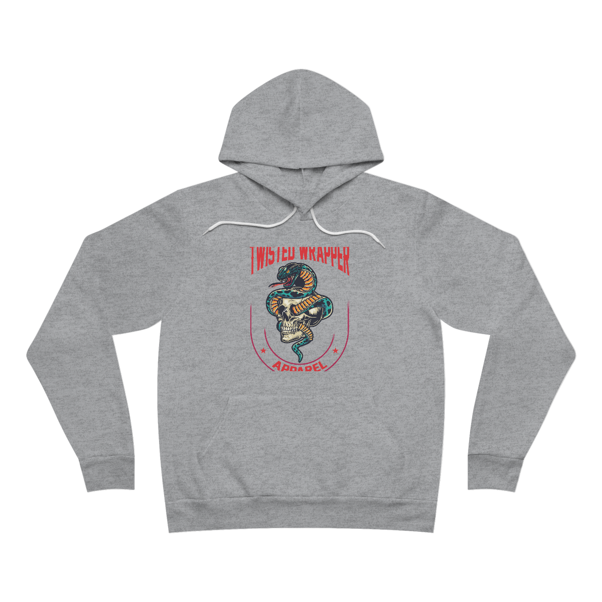 Unisex Sponge Fleece Pullover Hoodie - TwistedWrapper