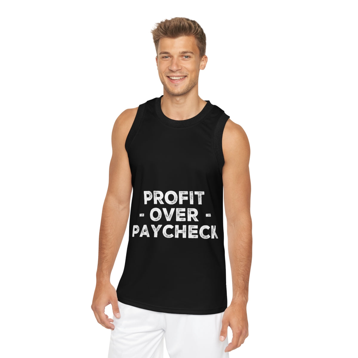 Unisex Basketball Jersey (AOP) - TwistedWrapper