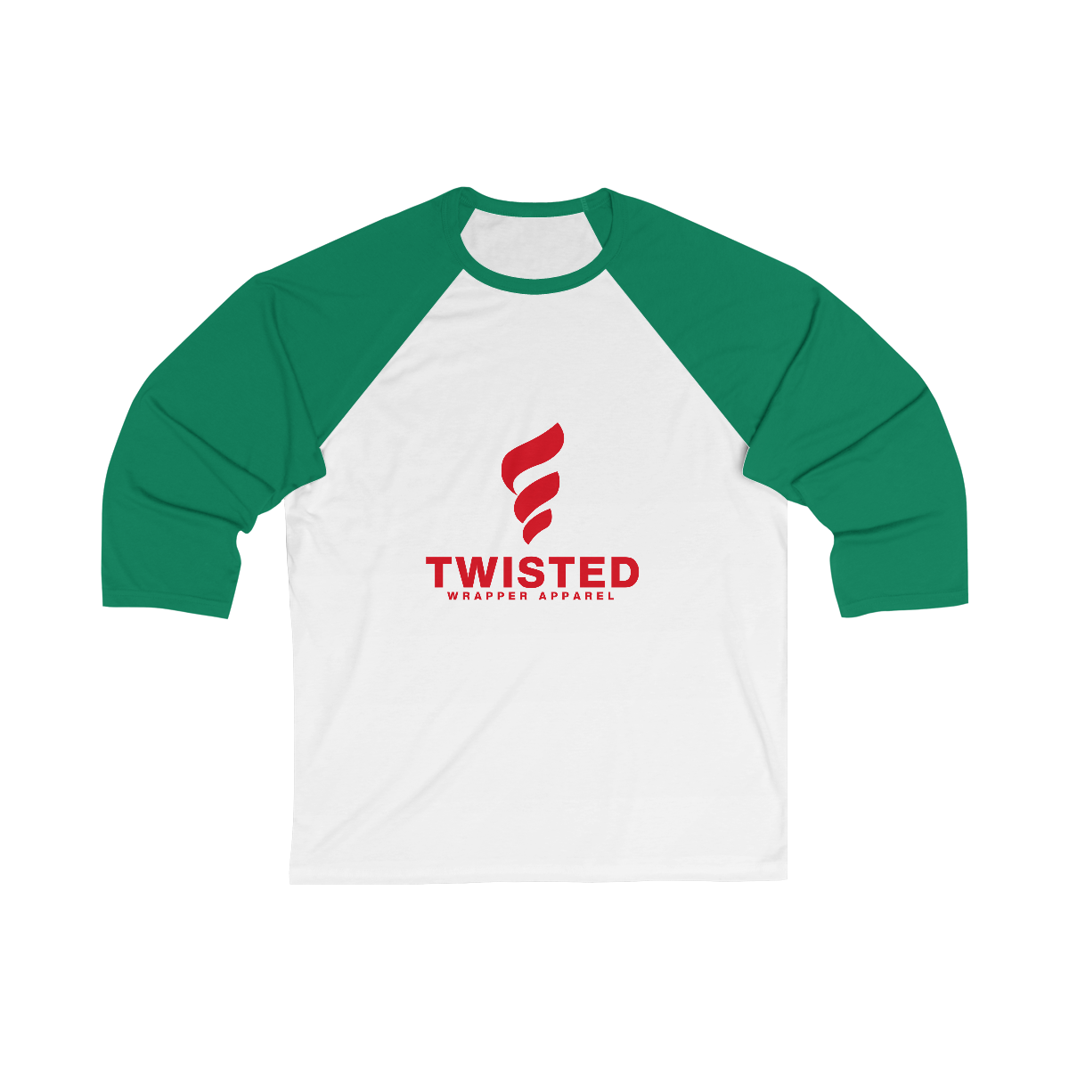 Unisex 3 Sleeve Baseball Tee - TwistedWrapper