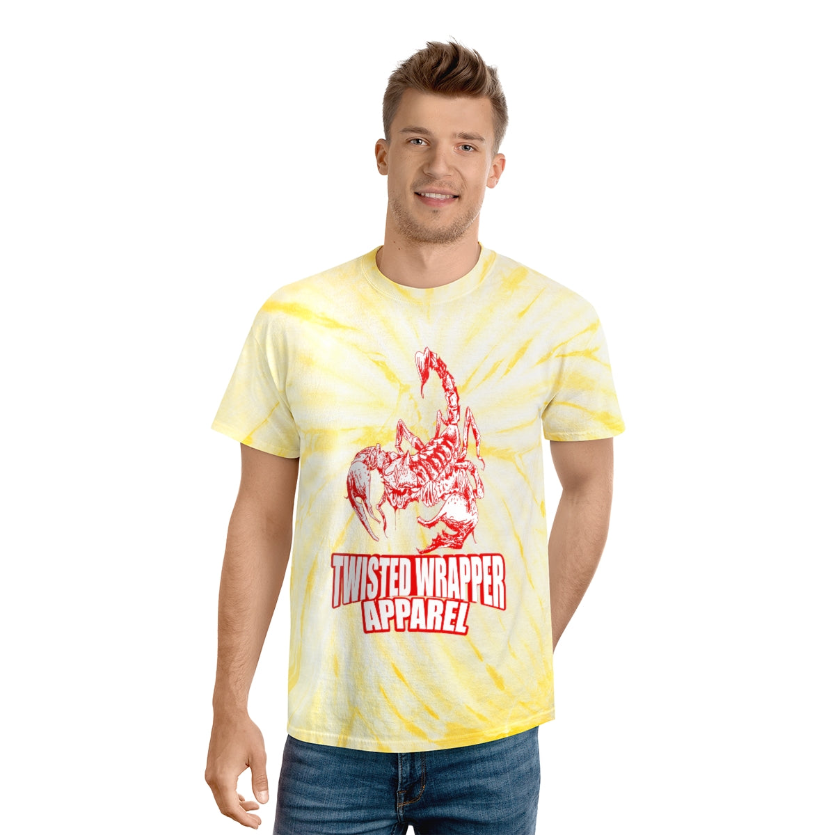 Tie-Dye Tee, Cyclone - TwistedWrapper
