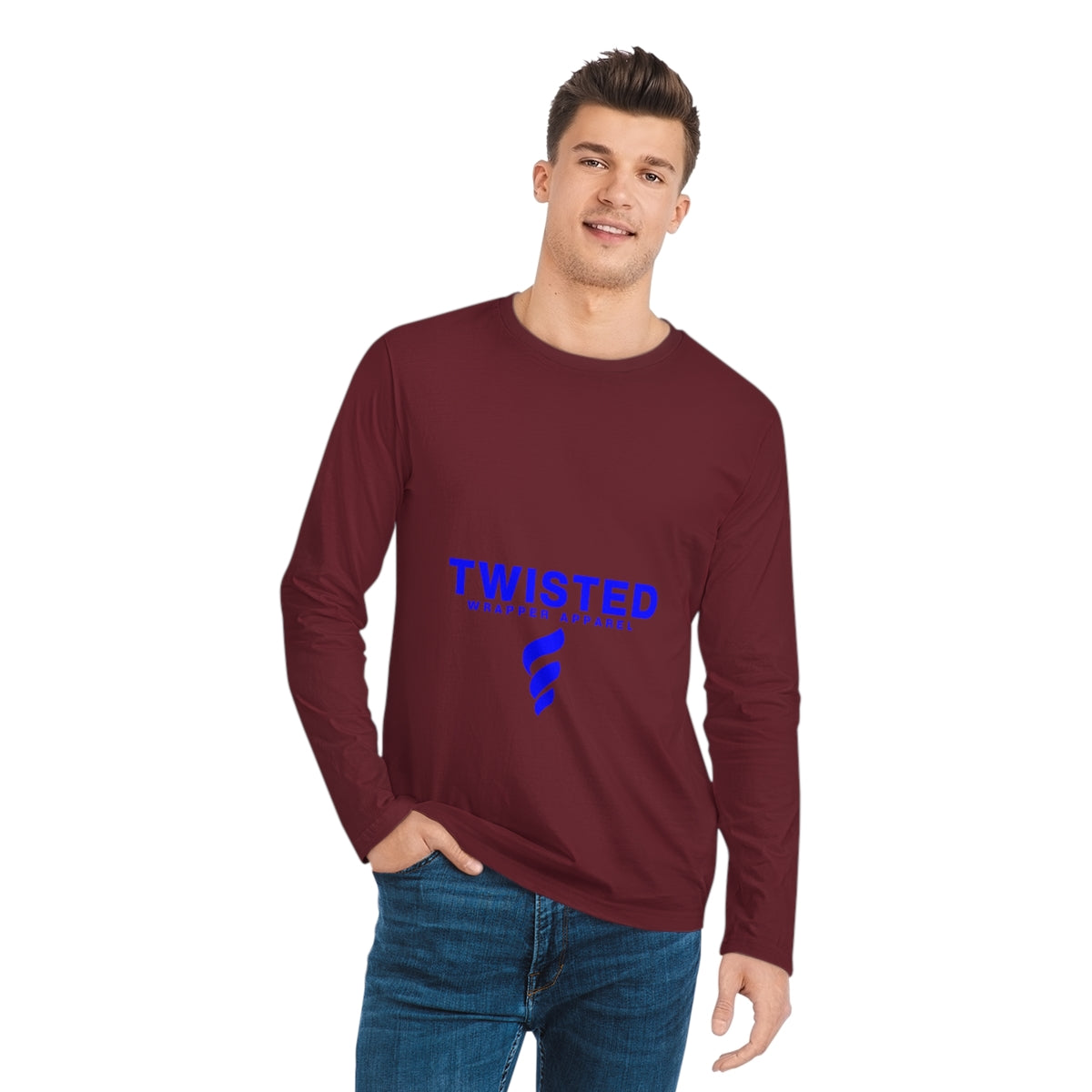Men's Organic Sparker Long Sleeve Shirt - TwistedWrapper