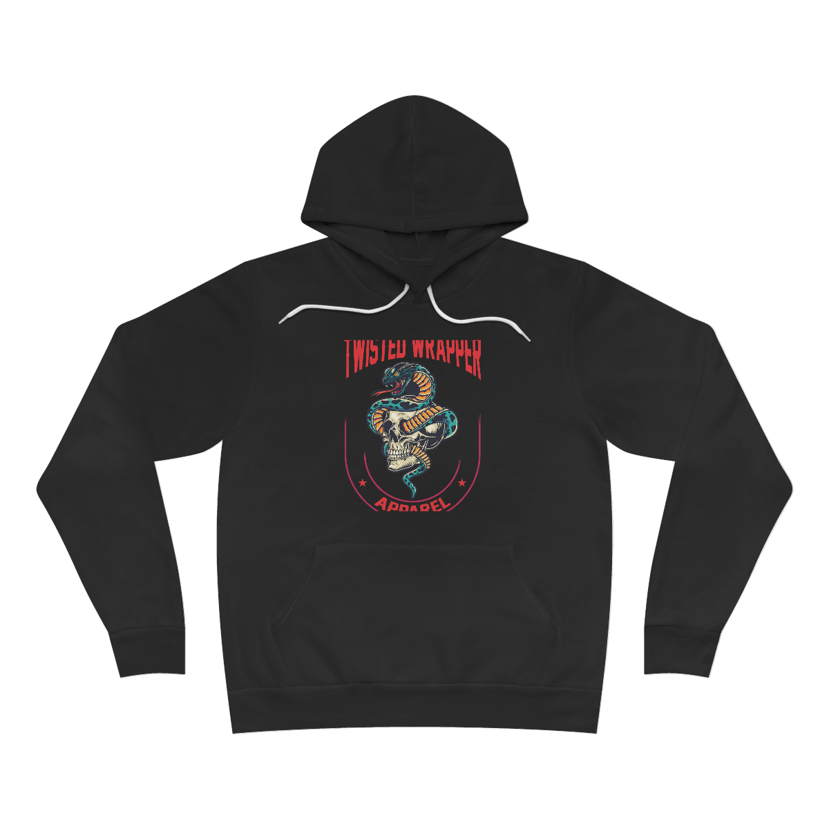 Unisex Sponge Fleece Pullover Hoodie - TwistedWrapper