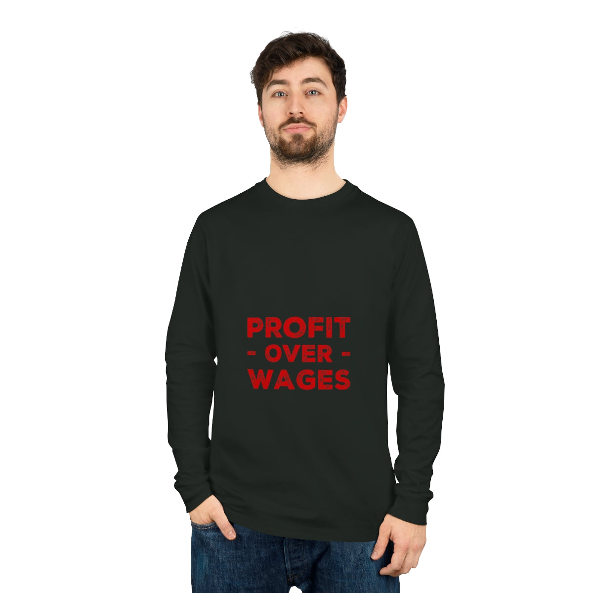 Unisex Shifts Dry Organic Long Sleeve Tee - TwistedWrapper