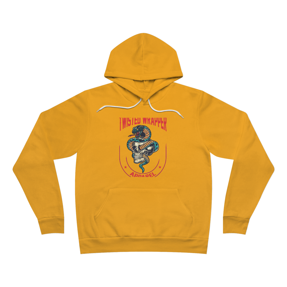 Unisex Sponge Fleece Pullover Hoodie - TwistedWrapper