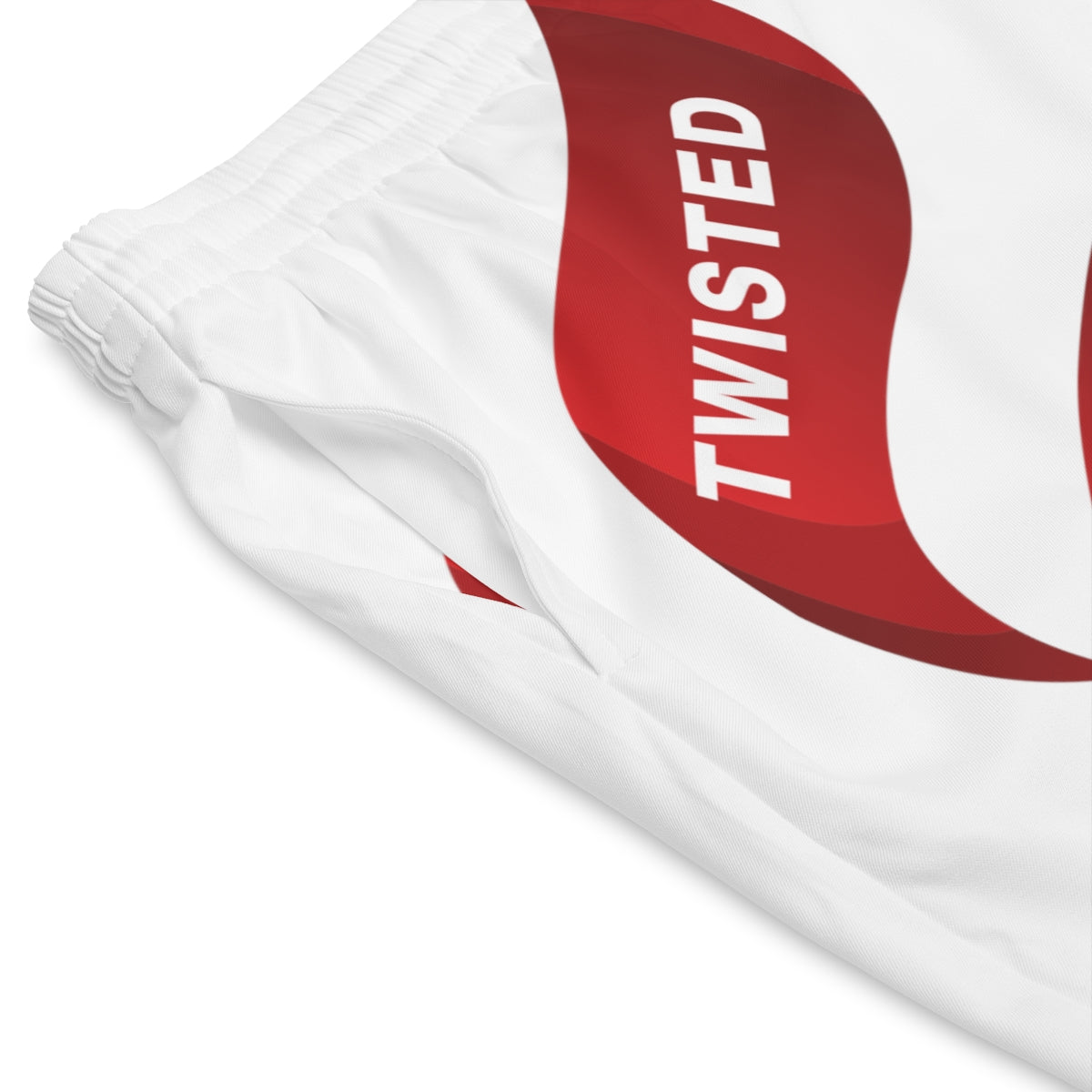 Men's Elastic Beach Shorts (AOP) - TwistedWrapper