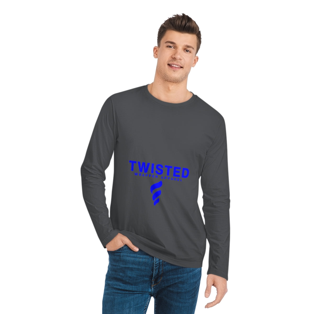 Men's Organic Sparker Long Sleeve Shirt - TwistedWrapper