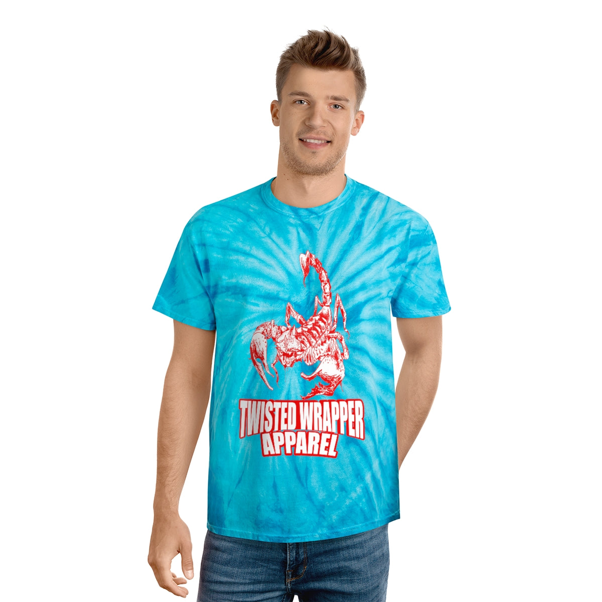 Tie-Dye Tee, Cyclone - TwistedWrapper