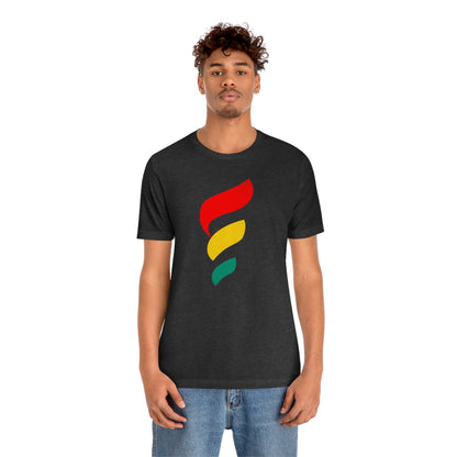 Rasta Inspiration design Short Sleeve Tee