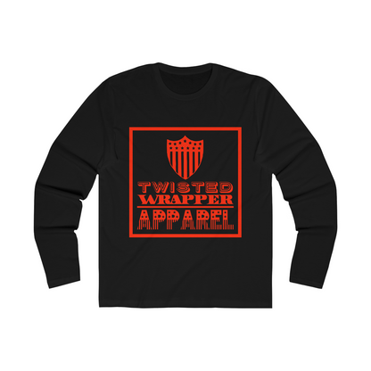 Men's Long Sleeve Crew Tee - TwistedWrapper