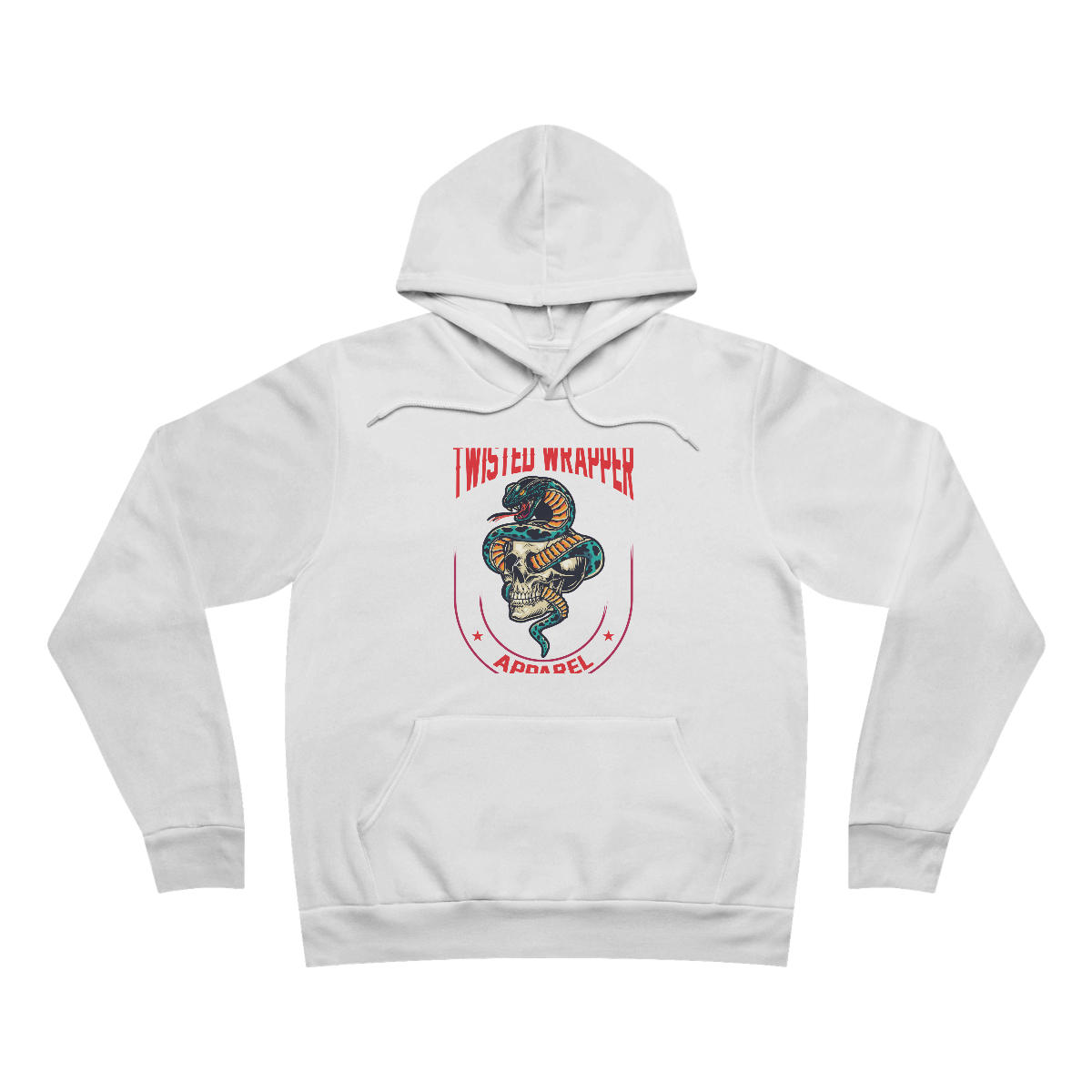 Unisex Sponge Fleece Pullover Hoodie - TwistedWrapper