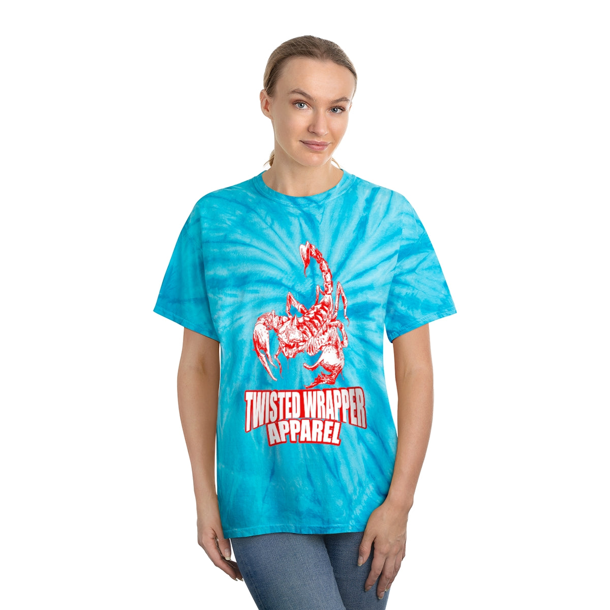 Tie-Dye Tee, Cyclone - TwistedWrapper