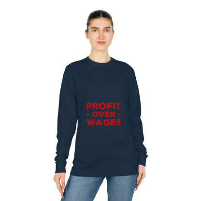 Unisex Shifts Dry Organic Long Sleeve Tee - TwistedWrapper