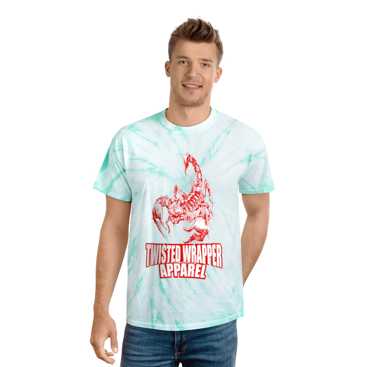 Tie-Dye Tee, Cyclone - TwistedWrapper