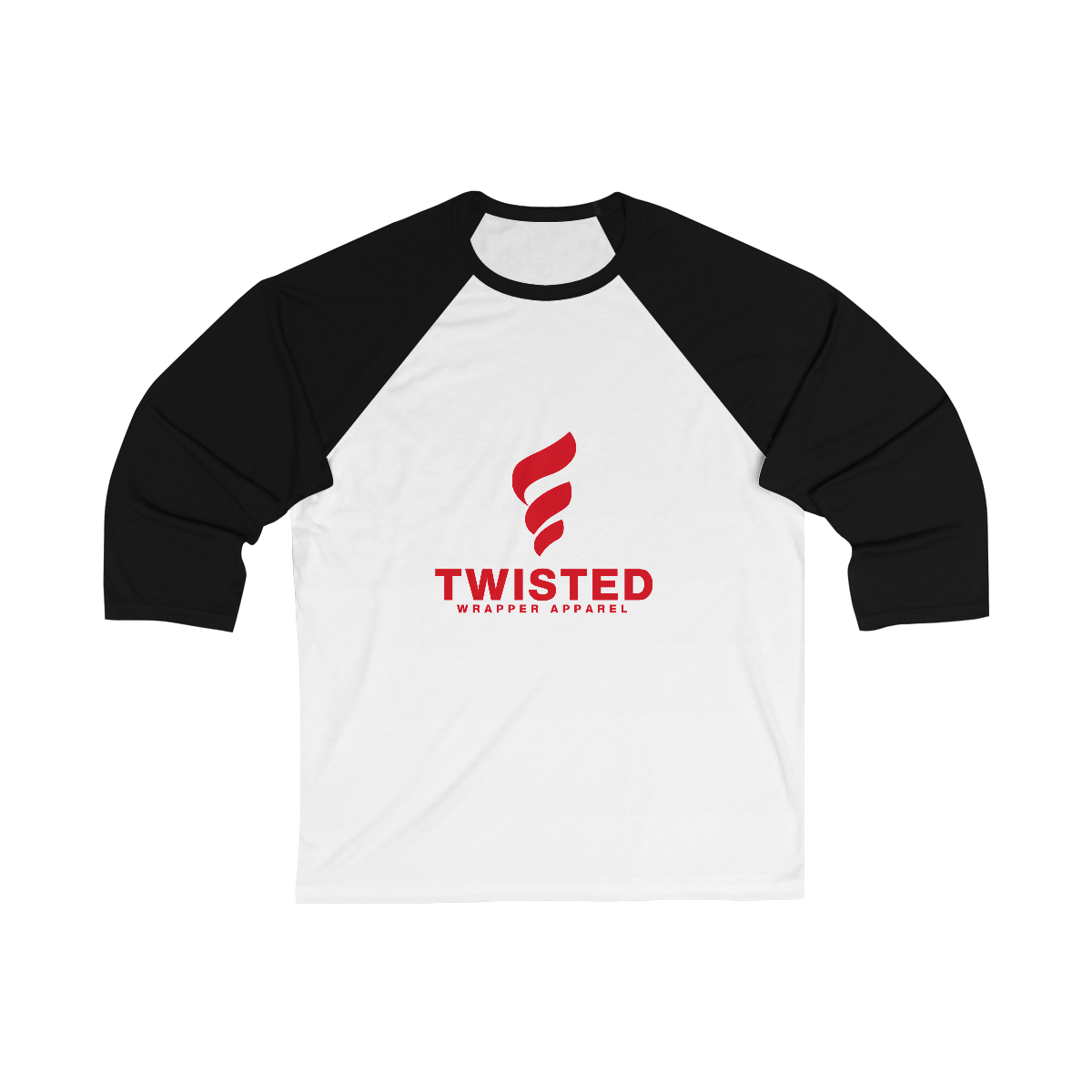 Unisex 3 Sleeve Baseball Tee - TwistedWrapper