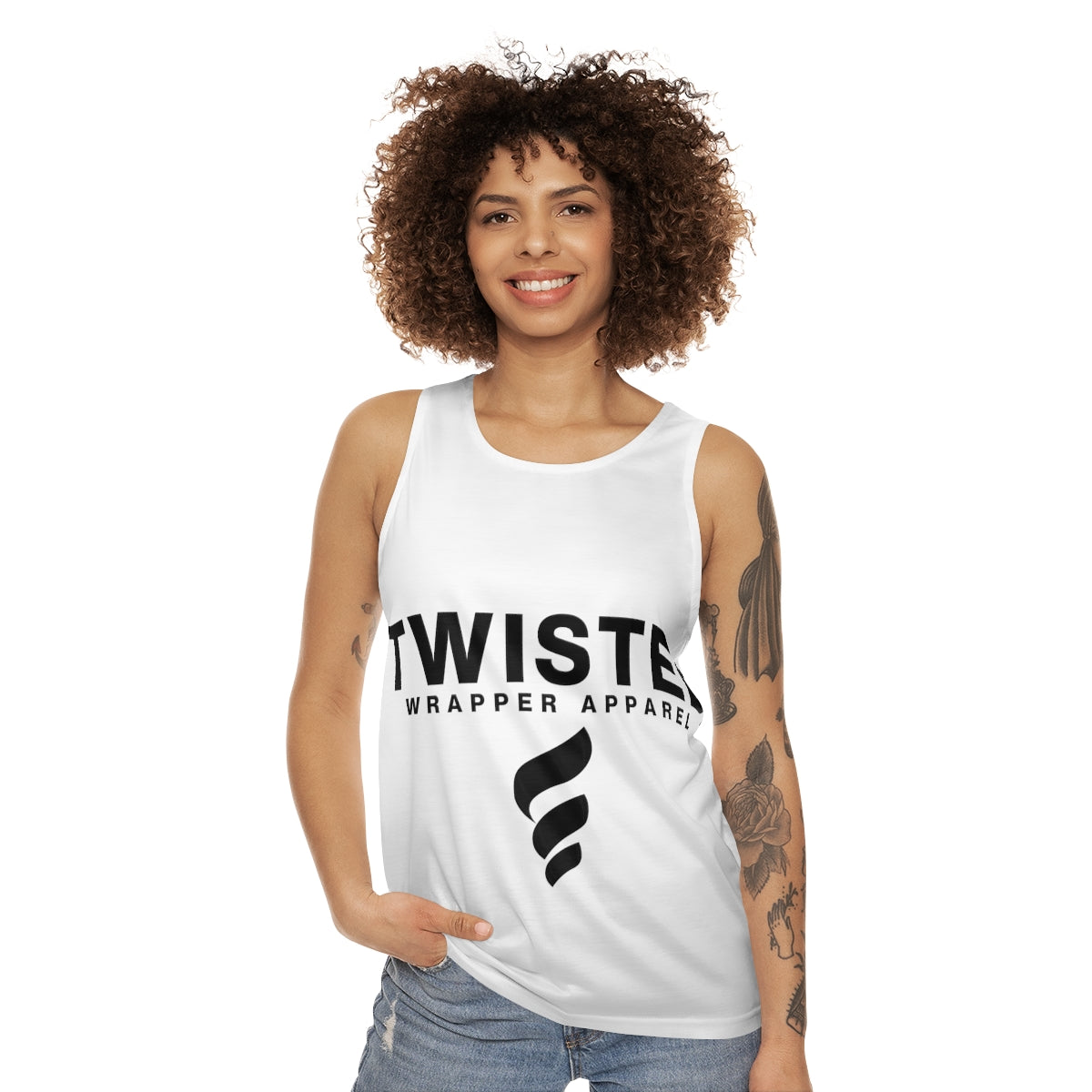 Unisex Tank Top (AOP) - TwistedWrapper